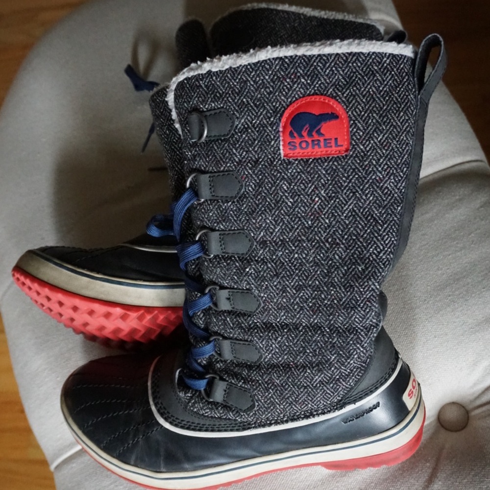 SOREL Tivoli High Fleece Boots Herringbone